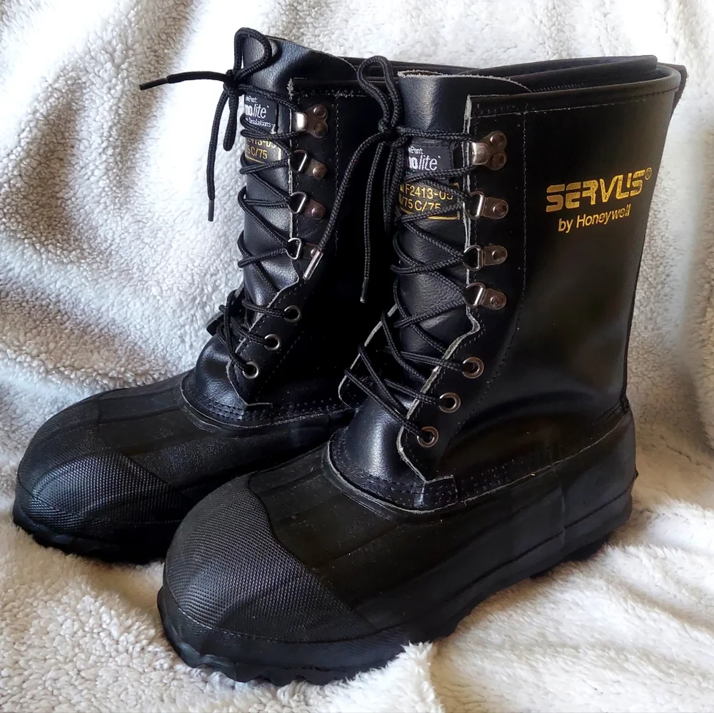 HONEYWELL RANGER Winter Snow Plow Work Boots Mens Size 7 Steel Toe -75 Sub Zero